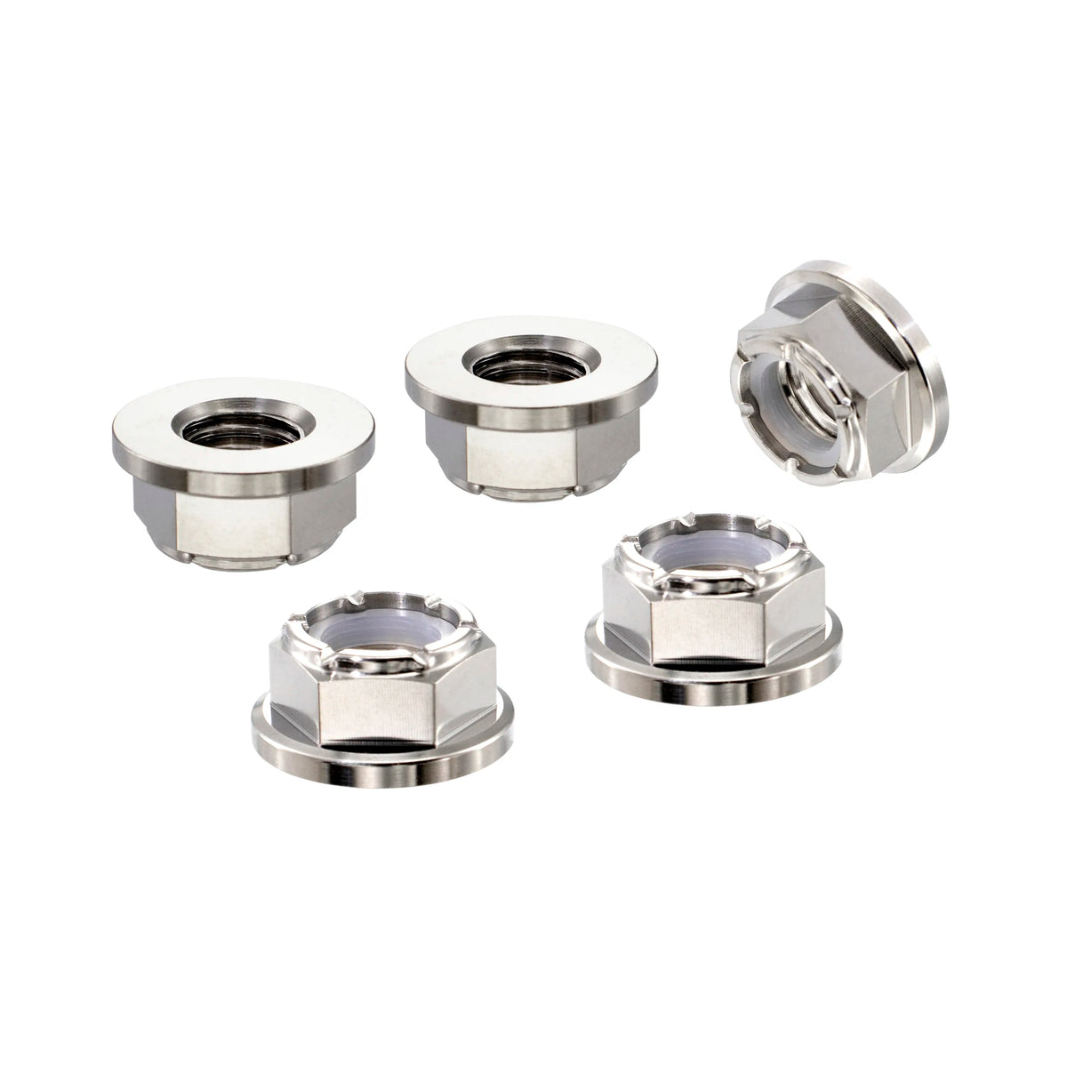 Titanium Stoppmutter M3-M12 – 5 Stück