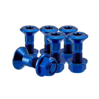 Titanium M8 Kettenradschrauben - 6 Stück