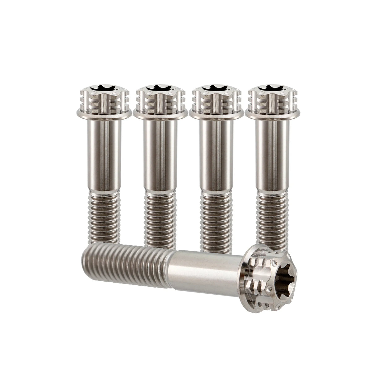 Titanium M6 Bolts T30 Torx - 5 Stück