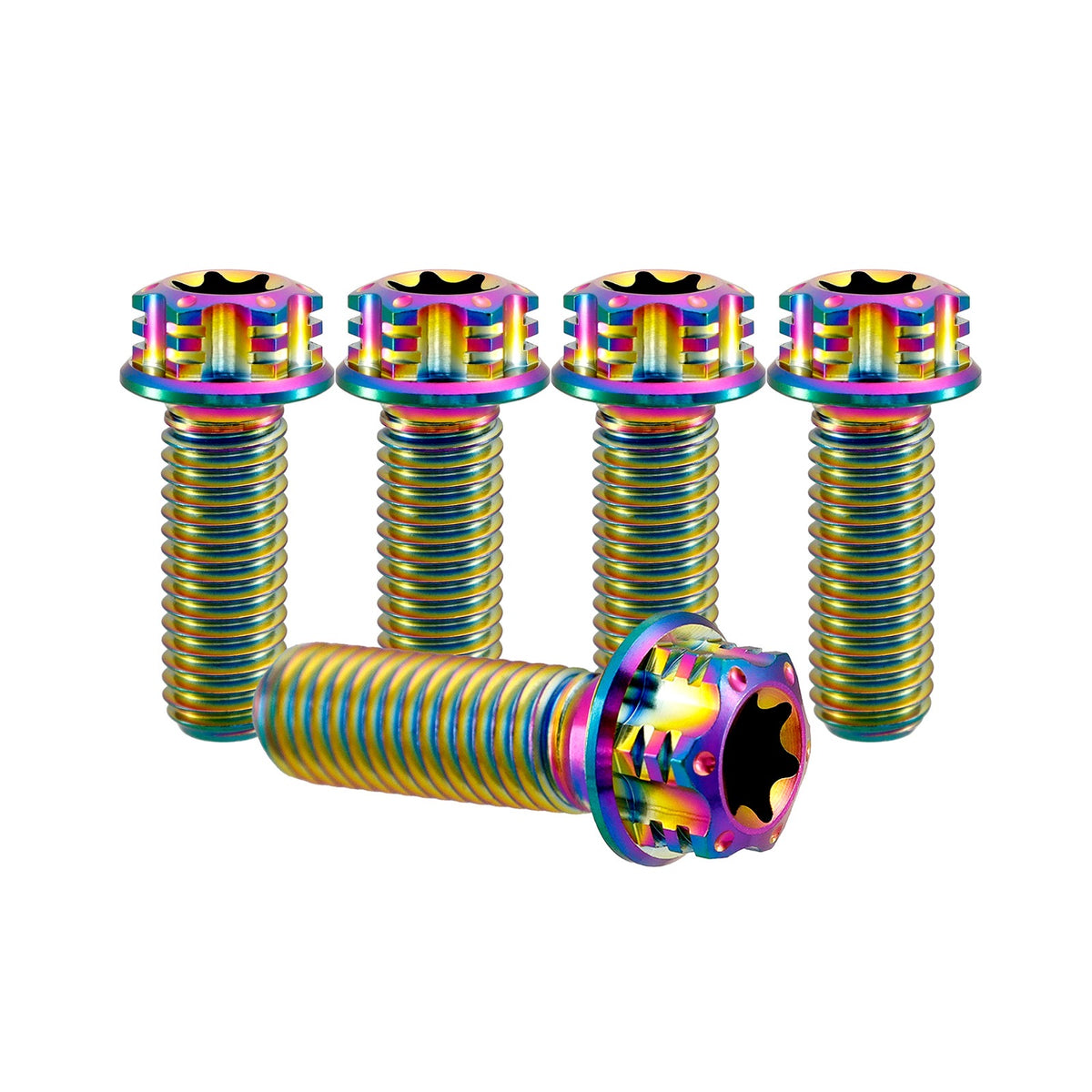 Titanium M6 Bolt T30 Torx - 5 Stück