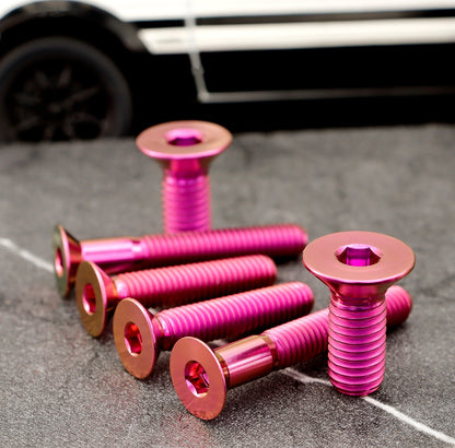 Titanium M6 Bolt Senkkopfschraube  - 5 Stück