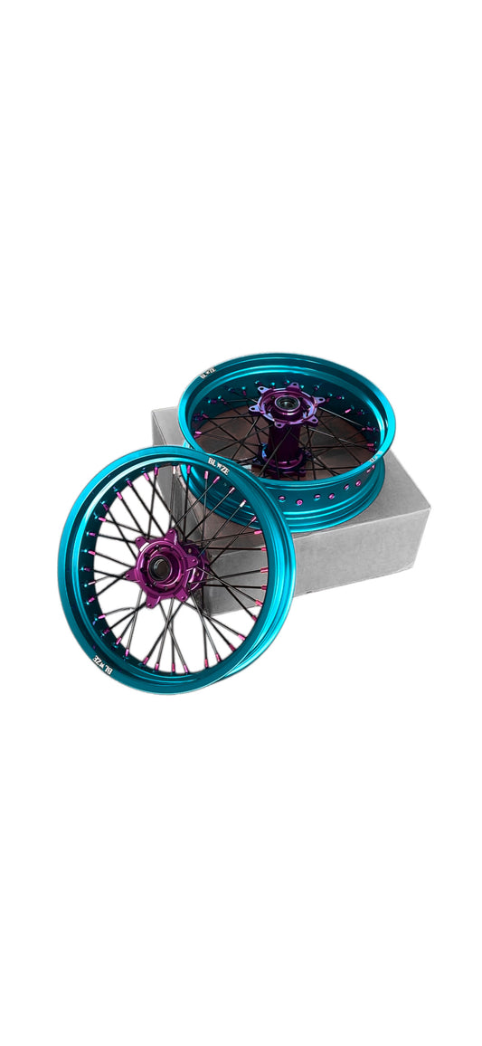 BLAZE Supermoto Wheels — Single Color